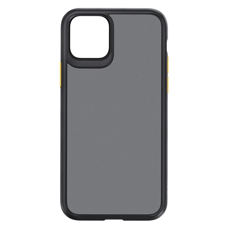 Matte Black Чехол для Apple iPhone 11, сертифицированный чехол Rock Mil-grade с противоударным бампером и защитой от царапин, черный чехол - Цвет: Matte Black