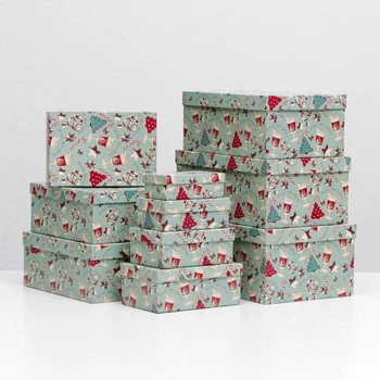 

Box set 10 in 1 "Sweet Christmas", 30.5 x 20 x 13 - 12 x 6.5 x 4 cm 5300469