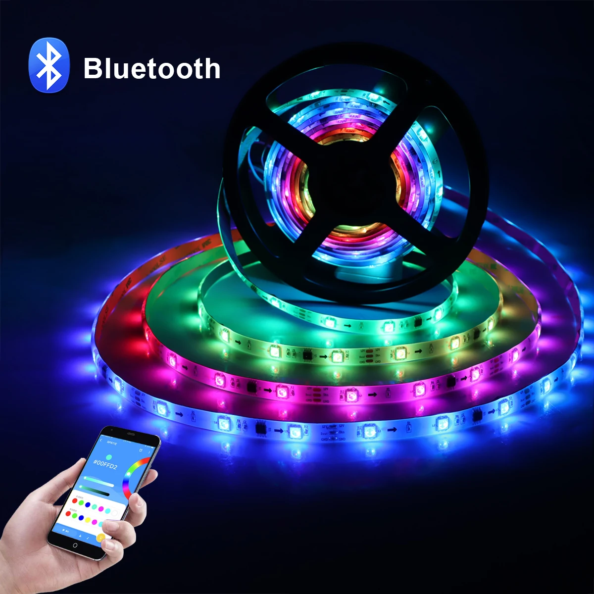 WS2811 Addressable Dream Color IP65 5M 10M 5050 RGB Pixel LED Strip Light 12V WS2811 Addressable Dream Color IP65 5M 10M 5050 RGB Pixel LED Strip Light 12V
