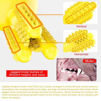 

New Dog Chew Toys Teeth Cleaning Toy Cactus-Shaped Toy Interactive Dog Toys with Suction for Dogs