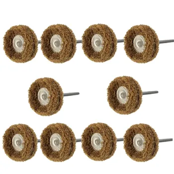

10PCS/set Scouring Pad Polisher Buffer Abrasive Wheels Power Tool Tools Accessories Suitable for Removing Burrs Rust