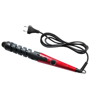 

Compact tourmaline ceramic spiral curling iron Curl Curler Ceramic lightweight and ergonomic rotating electric cord