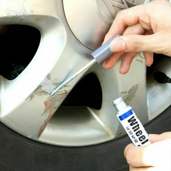 

Car Wheel Scratch Repair Touch Up Pen Aluminum Alloy White Touch Up Paint Hot