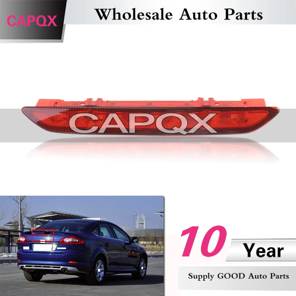 CAPQX для Mondeo 2008-2010 Высокое качество задний тормозной светильник с высоким креплением стоп-сигнал светодиодный 3-й третий тормозной светильник задний оконный тормозной светильник