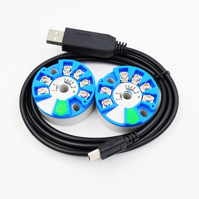 Original Thermocouple RTD PT100 to 4 20mA Converter TC RTD to 4 20mA