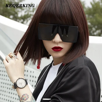 Cena Kreatywna Europa I Ameryka Fashion Square Duże Pudełko Okulary Przeciwsłoneczne Fajna Uniwersalna Outdoorowa Z Daszkiem Okulary Przeciwsłoneczne