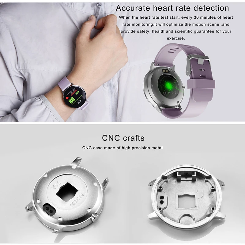 Smart Wristband Fitness BINSSAW Smart Watches Men Waterproof Sports  Tracker Calories Blood Pressure Monitor Relogio Masculino