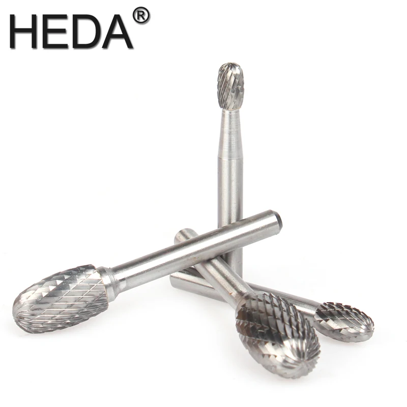 EX-Series Tungsten Carbide Burr Bit Rotary Files Milling Cutter Engraving Heads Hand Tools Set For Grinding Metal Wood Carving