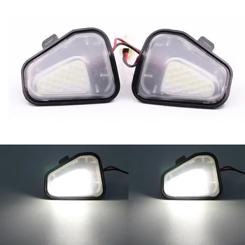 

2Pcs Canbus LED Side Mirror Puddle Lights Lamp for V W Je tta 10-15/EOS 09-11/Passat B7 2010~/CC 09-12/Scirocco 09-14