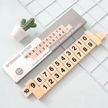 

Montessori Mathematics Decomposition Ruler Kindergarten Toy Children Number Addition And Subtraction First Grade Arithmetic