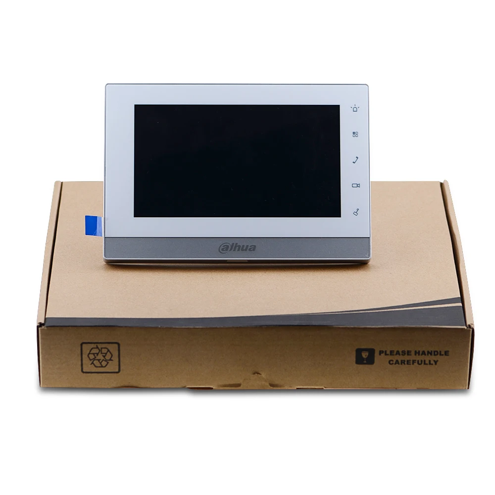 Dahua видеодомофоны VTH1550CH-S2 IP внутренний монитор емкостный сенсорный экран сигнализация интеграция дверной звонок Обновление от VTH1550CH