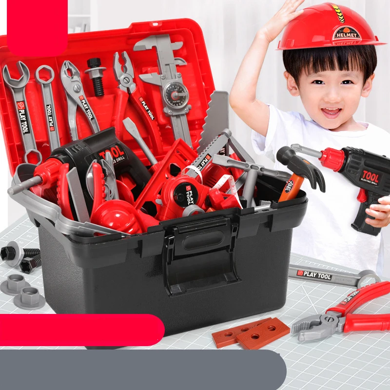 Kids Real Tool Set for Childrens Real Tool Set Red Kids Tool Bag with