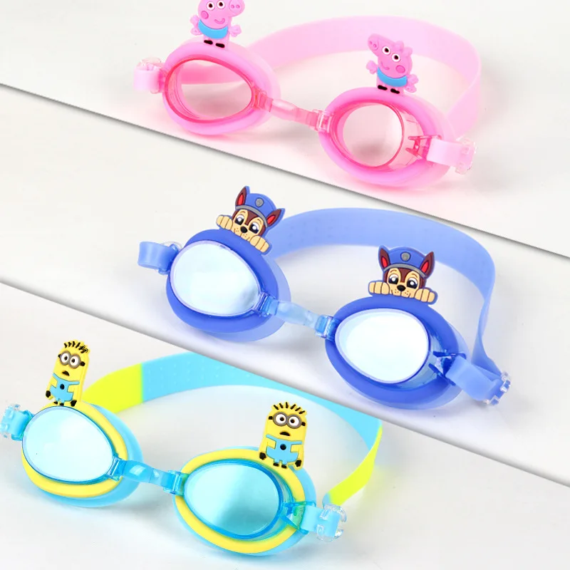 

Cartoon Multi-color Multi--Goggles Children Cute Anti-fog High-definition Comfortable Swimming Goggles Swimming Pool Hot Selling