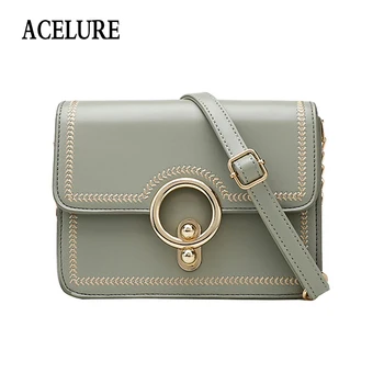 

ACELURE Fashion PU Leather Women Bags High Quality Handbags Designer Shoulder Bag Small Chain Crossbody Messenger Bag Sac A Main