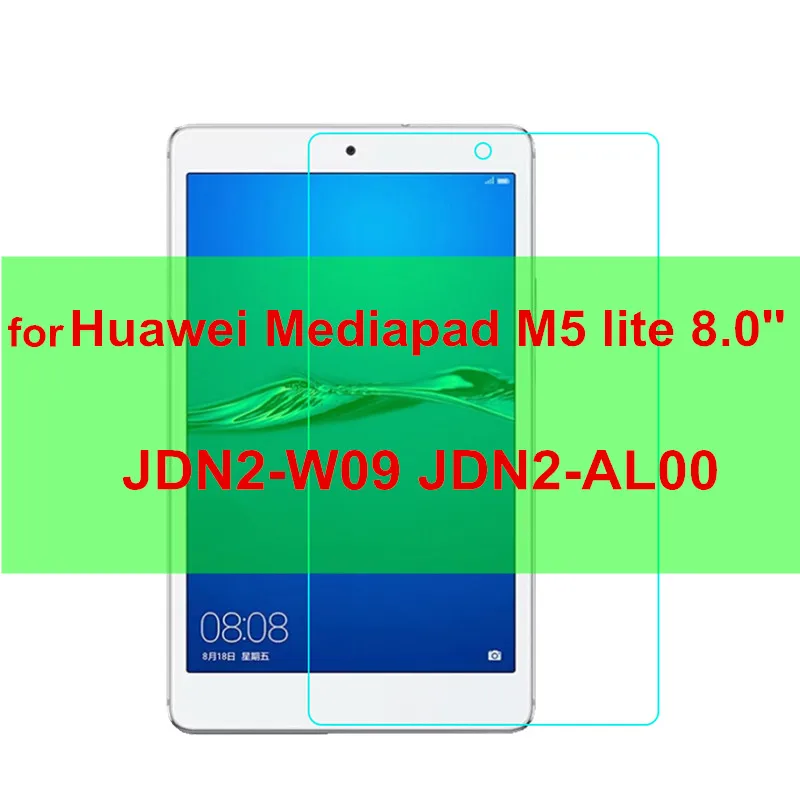 Закаленное стекло протектор экрана для huawei Mediapad M5 lite 8,0 JDN2-W09 JDN2-AL00 Защитная пленка для Honor игровой коврик 5 8,0 дюймов - Цвет: M5 lite 8.0