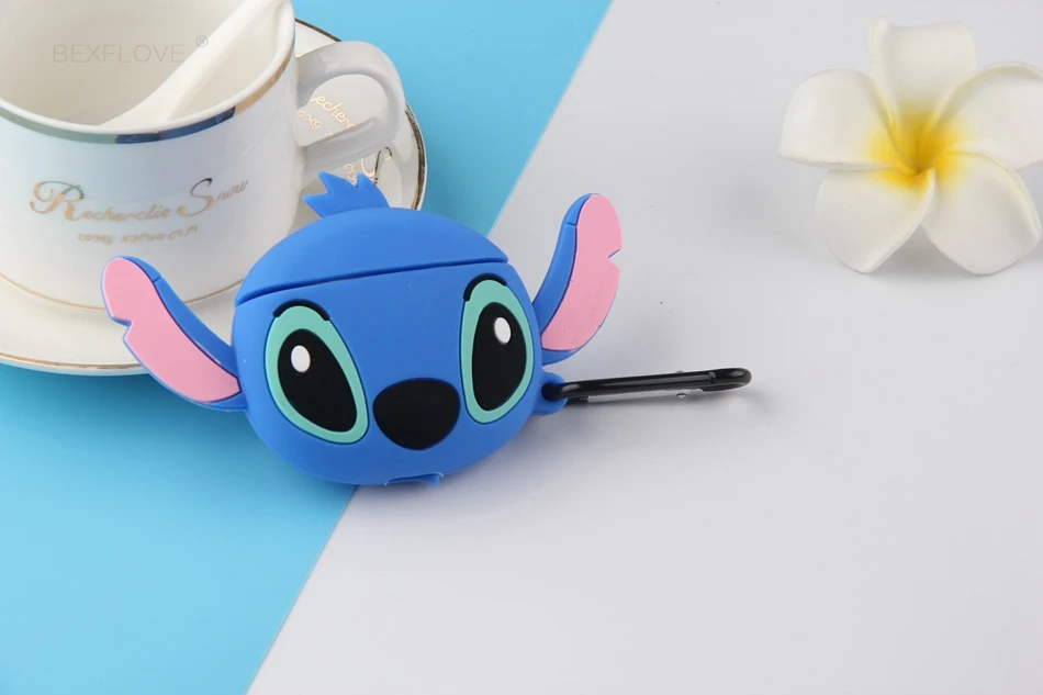 Чехол для наушников для Airpods, чехол с милым мультяшным котом и Мышкой, чехол для наушников для Apple Air pods 2 Earpods 3D Bear, аксессуары для наушников