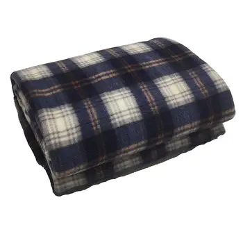 

Electric Car Blanket, 12V Heated Travel Throw Heating Blanket with AC Adapter for Car Auto Supplies RV - Great Cold Weather Supp