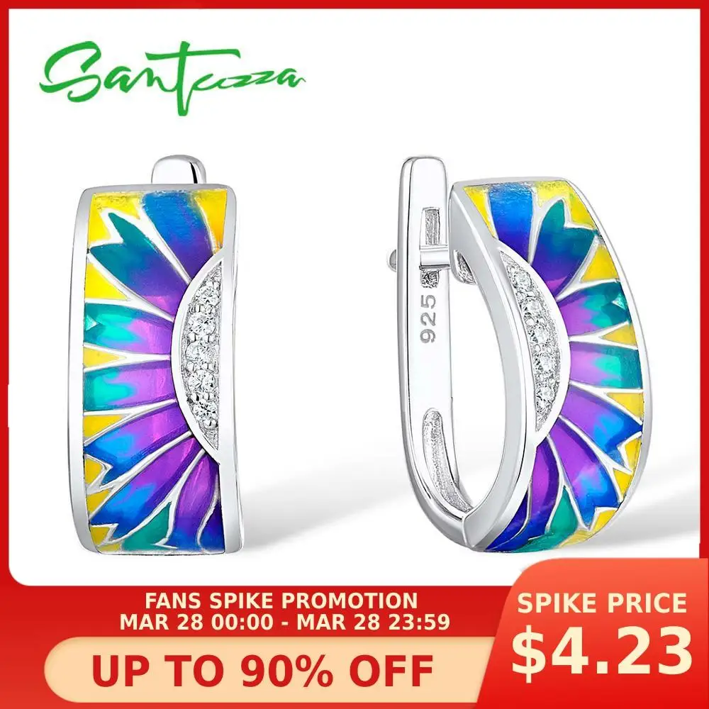 

SANTUZZA Silver Earrings Fans Spike Activity on Mar 28