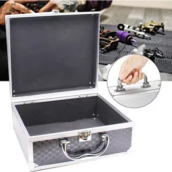

Aluminum Alloy Rotary Tattoo Machine Tools Carrying Case Coil Handle Storage Box