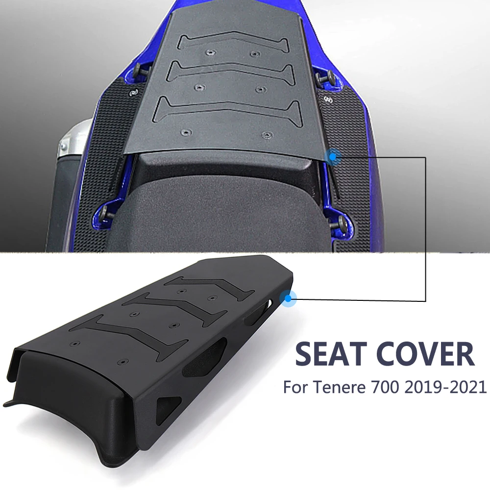 Nuovi Accessori Moto Neri Coprisedile Per Yamaha Tenere 700 2019 2020 2021 Mono Seat Rack