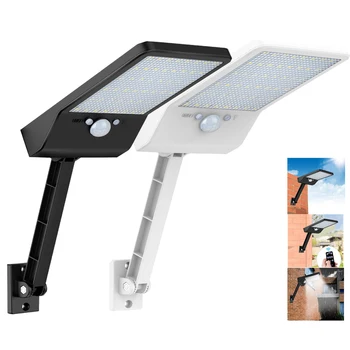 

Solar Lights 48 led Motion 3 Mode Adjustable Pole Waterproof Wall Garden Lamp iP65 Sensor Control Powered Fence solar spotlight