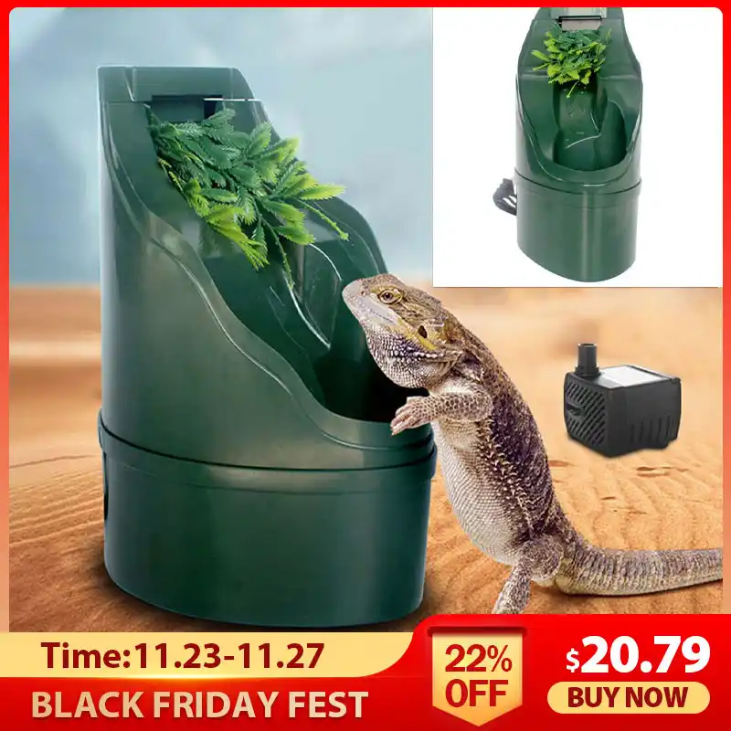 180 125 ミリメートル Abs 自動爬虫類水飲用フィルタ供給酒飲みツール飲料水の噴水トカゲカメレオン両生類 Feeding Watering Supplies Aliexpress
