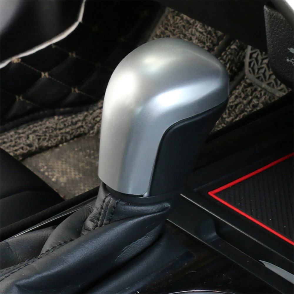 

Car Gear Head Shift Knob Cover For Toyota Camry 70 XV70 8th MK8 2018 2019 Chrome Insert Sticker Car Styling Accessories