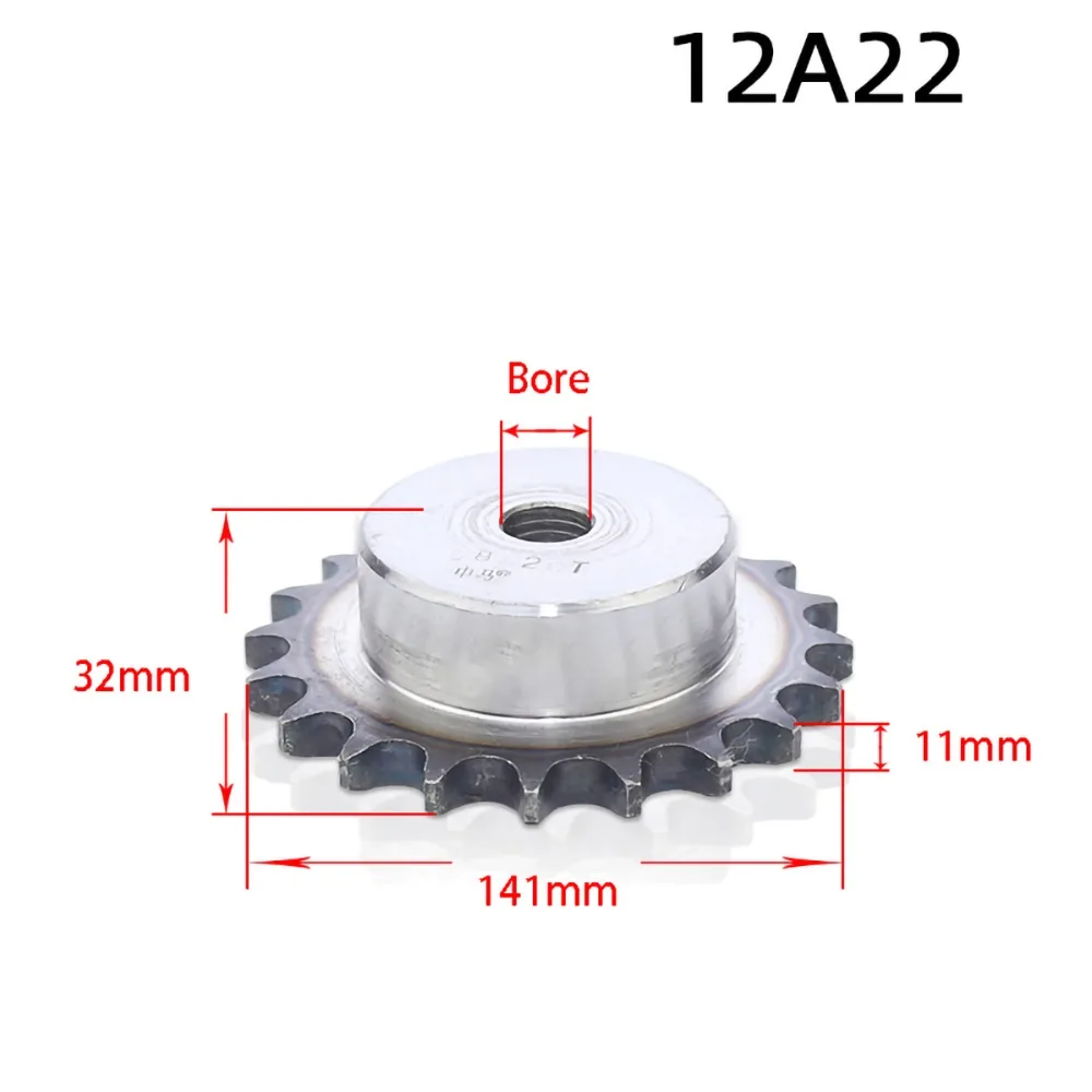 22T-12A凸台链轮
