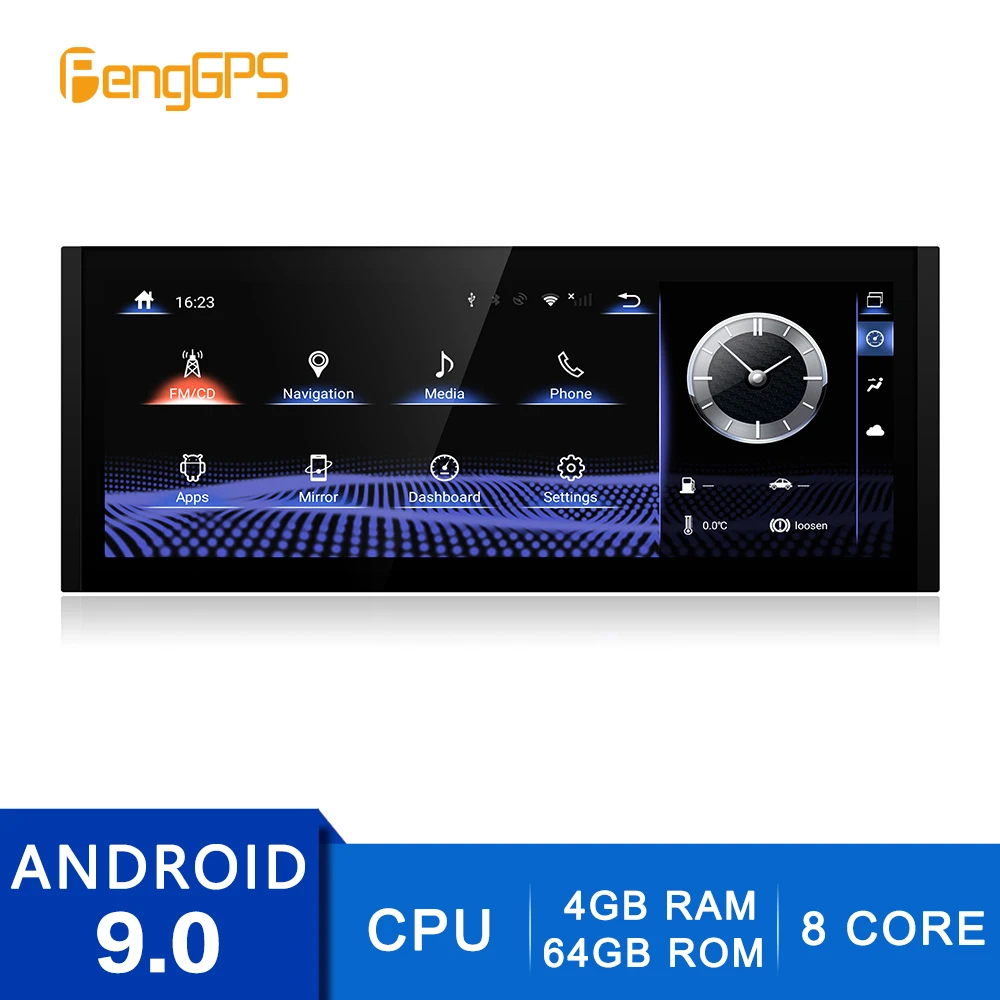 

2 Din Stereo Android 9.0 for Lexus IS 2013-2017 GPS Navigation DVD Player FM/AM Radio 4G+64G DVD Player Multimedia 4K Headunit