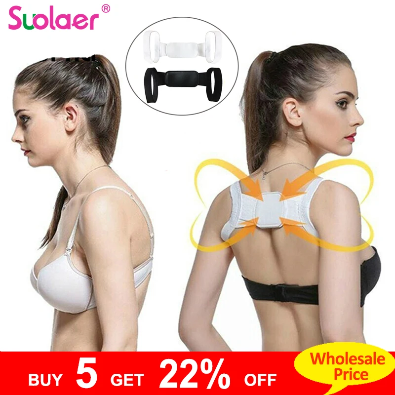 Posture-Corrector Straighten Shoulder-Belt Back-Support Healthcare Adult Children Dropship