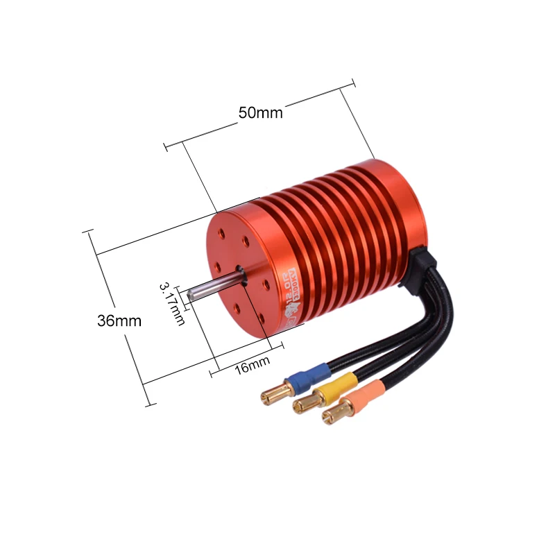 SKYRC Leopard 12,0 T 3300KV бесщеточный двигатель 60A бесщеточный ESC светодиодный набор карт для программирования мощность комбинированная система для 1/10 RC автомобиль грузовик