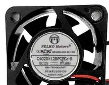 

MOTORS C4020X12BPCPCC-5 12V 0.168A 40*40*20 4CM 2 wire cooling fan