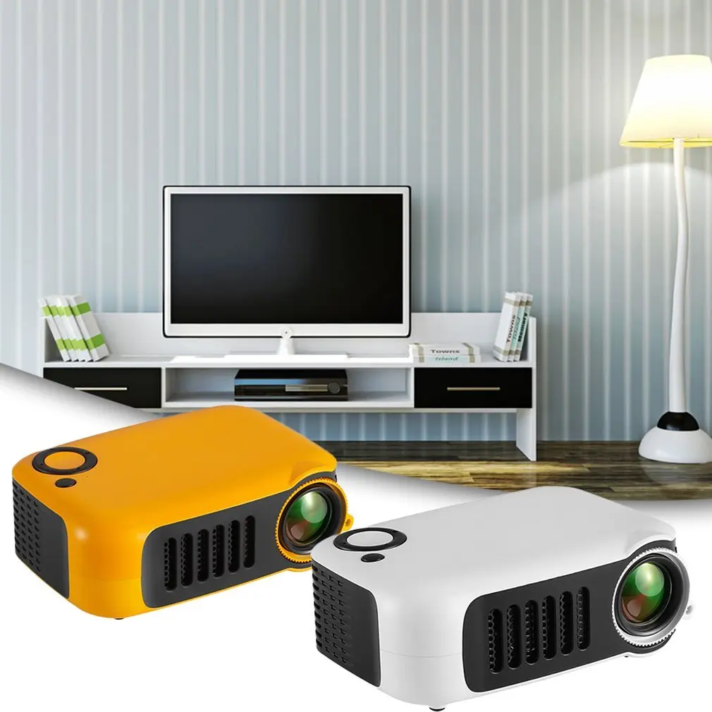 A2000 домашний мини-проектор Led развлечения поддержка 720P Hd проектор многофункциональный интерфейс