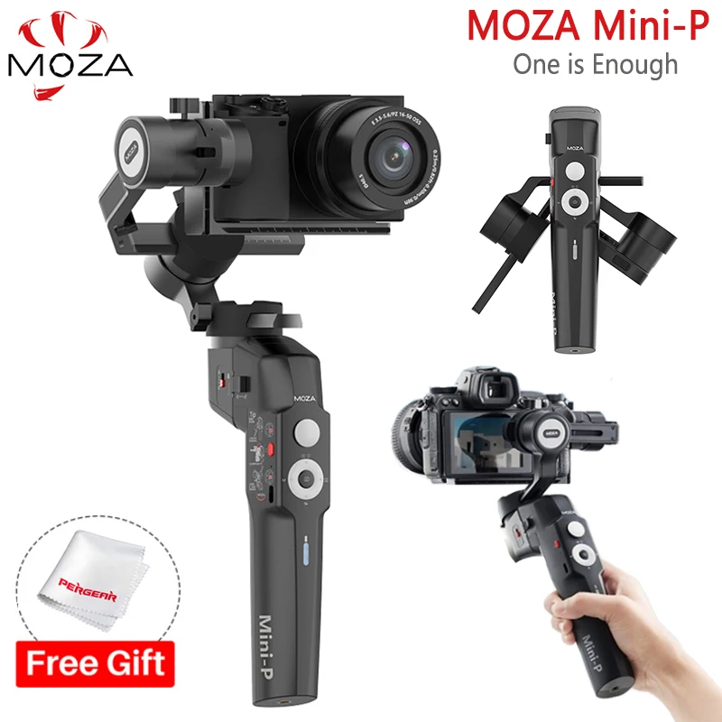 3-осевой Карманный стабилизатор MOZA Mini P складной карманный Штатив для экшн-камер