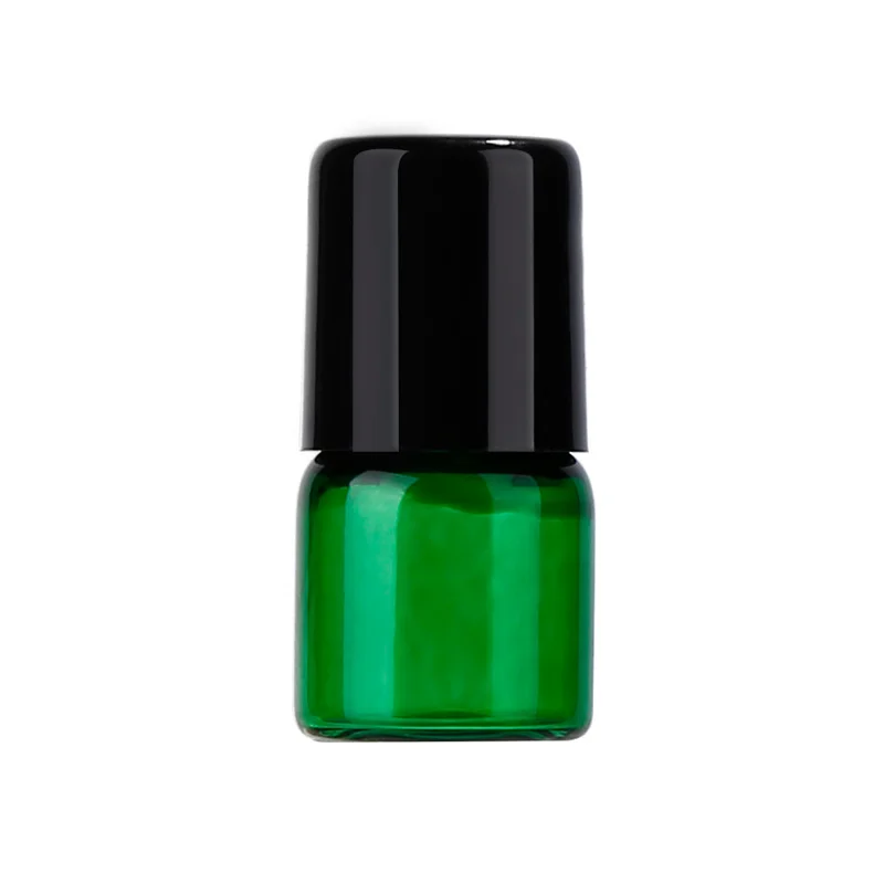 Green 50 шт./упак. 1 мл 2 мл 3 мл 5 красочные Стекло роликовые на бутылках, Doterra емкости для образцов бутылка флаконы для эфирных масел с роликом мяча - Цвет: Green