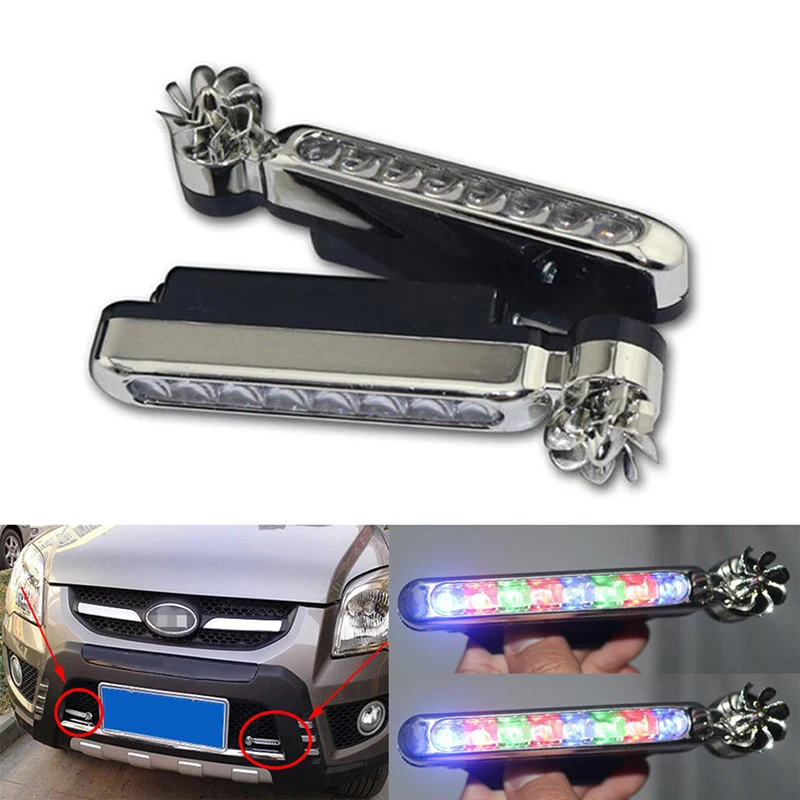 ٶ  8 LED ڵ DRL ְ , Ȱ , ڵ  , 1 