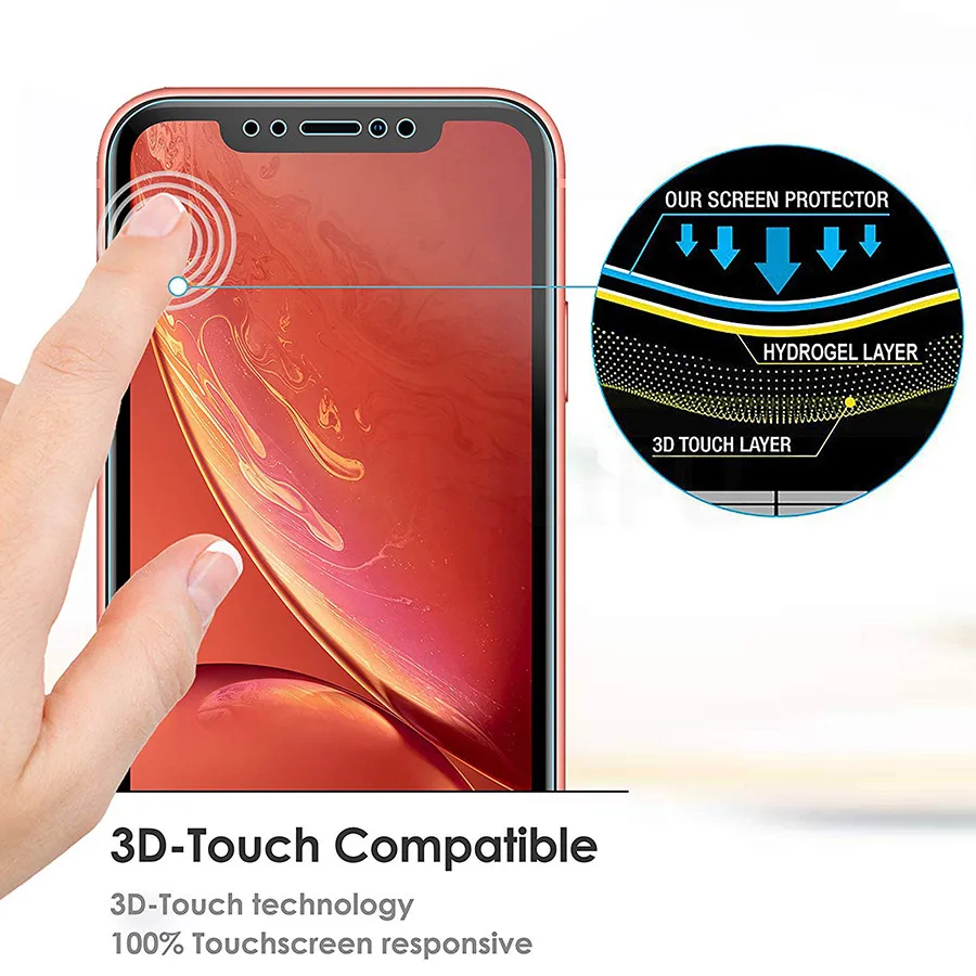 Защитная пленка 20D для Apple iPhone XS Max XR X 8 7 6s 6 Plus|Защитные стёкла и плёнки| |