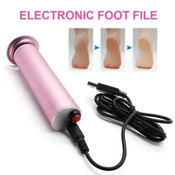 

Electric Callus Remover USB Charging Wireless Removing Dead Skin Calluses Foot File with 60PCS Replacement Sandpaper