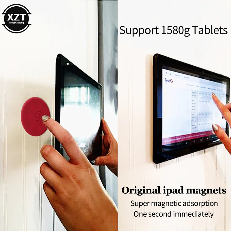 

Wall Mount Tablet Magnetic Stand Magnet Adsorption Principle Support 1580g for Tablet iPad Pro Air Mobile Phone Anti Slip Holder