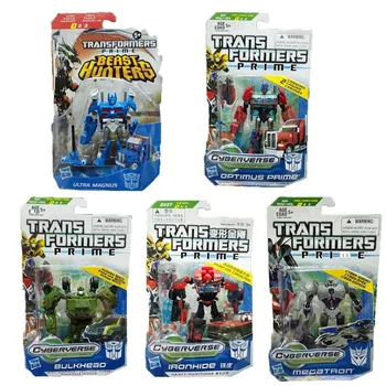 

Transformers Prime Cyberverse Genuine Robot Car Autobots Toy Megatron Bulkhead Ultra Magnus Optimus Ironhide Action Figure