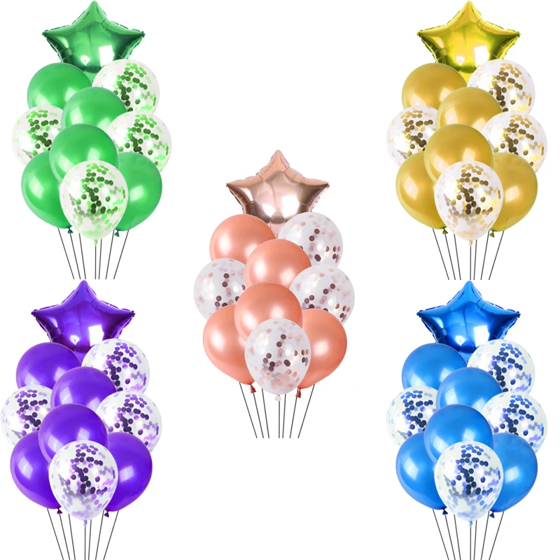 10 шт./лот латексные воздушные шары цвета розового золота 18 дюймов | Дом и сад