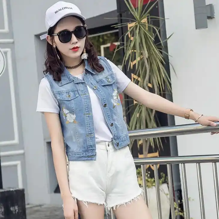 short ladies denim jacket