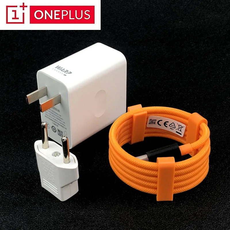 Зарядное устройство OnePlus 7T 30 Вт оригинальный адаптер питания деформационное