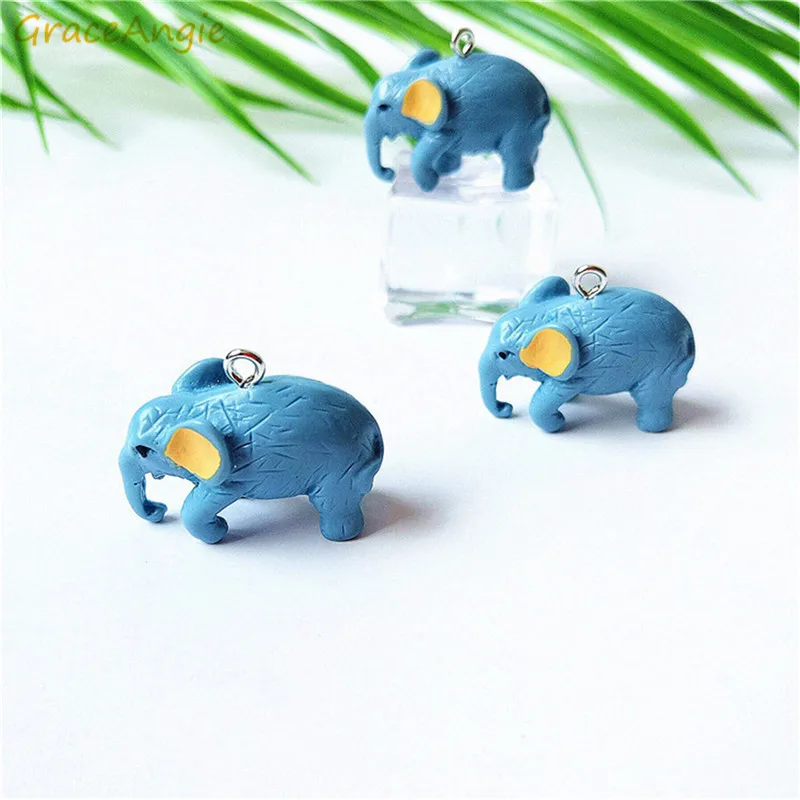 Подвески в виде слона для сережек и ожерелий 2 шт. | Украшения аксессуары