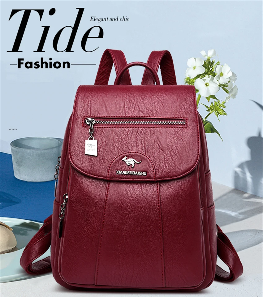Модный рюкзак, дизайнерский бренд, большой рюкзак, сумка на плечо, женский рюкзак для школы, стильная кожаная сумка для колледжа, Mochilas