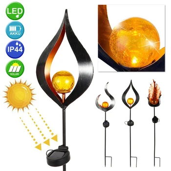 

LED Solar Flame Lights Various Styles Flame Lights Garden Decoration Lights Outdoor Effect Lights