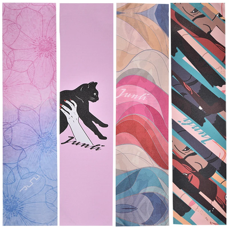 

Drift Downhill Dance Longboard Sandpaper Non-slip Griptape Long Board Skateboard Stickers 123*26cm Scooter Skate Deck Grip Tape