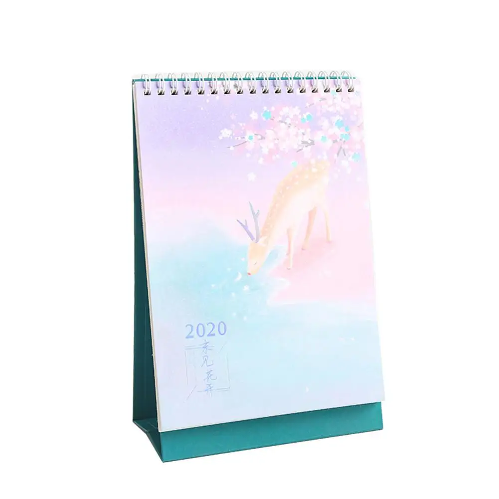 D Настольный календарь с июля по Dec - Цвет: D