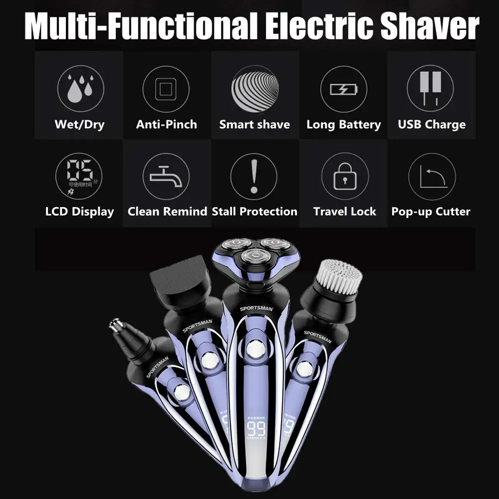 Ceny Golarka maszynka do włosów do włosów w nosie trymer golarka wielofunkcyjna golarka elektryczna maszynka do golenia mężczyźni golarka elektryczna