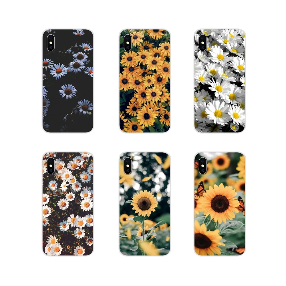 Маленькая Маргаритка Подсолнух для LG G3 G4 мини G5 G6 G7 Q6 Q7 Q8 Q9 V10 V20 V30 X Мощность 2 3 K10 K4 K8